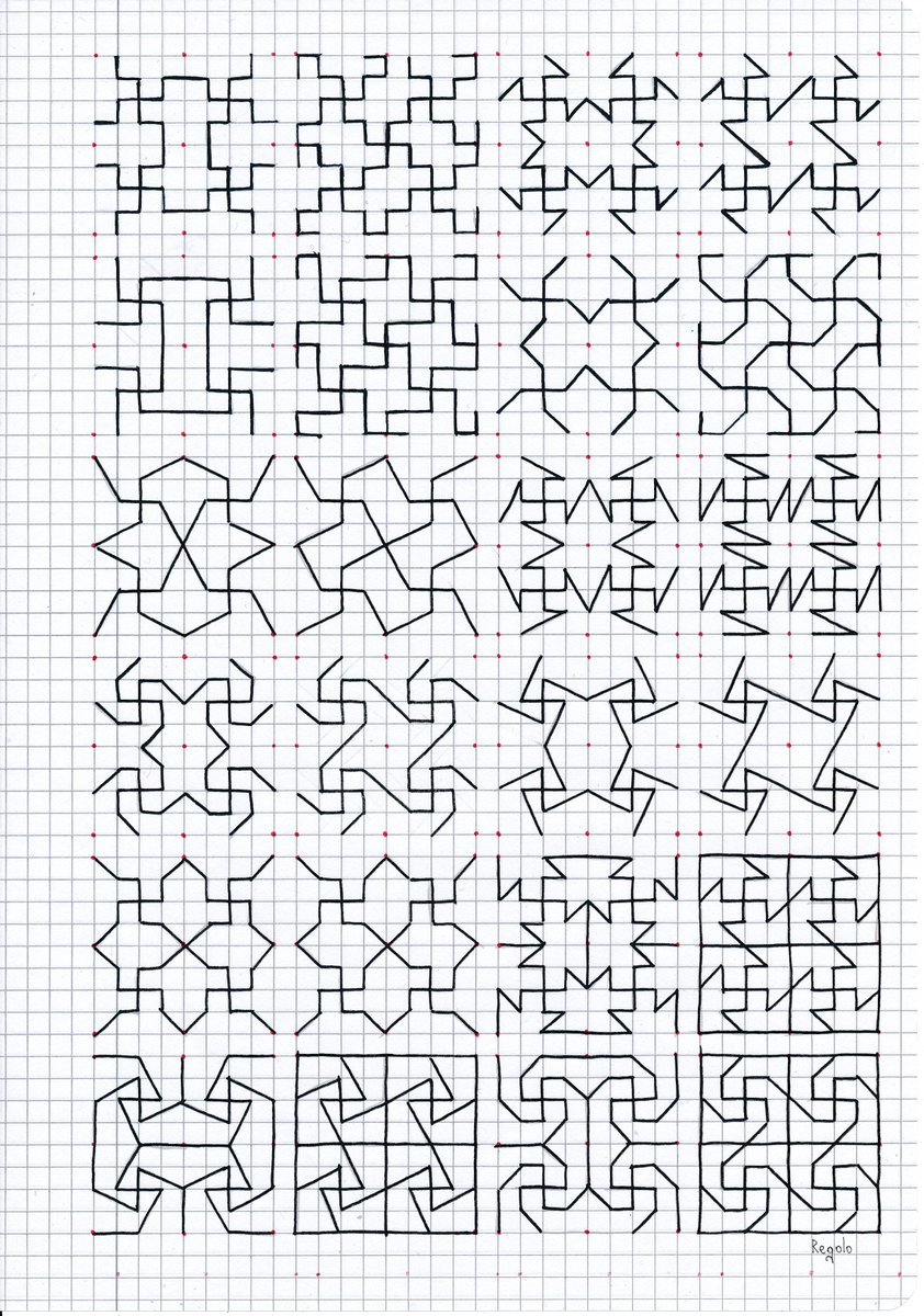 Regolo54's tweet photo. #geometry #symmetry #tessellation #handmade #mathart #regolo54 #escher https://t.co/UoHhtVKFd0