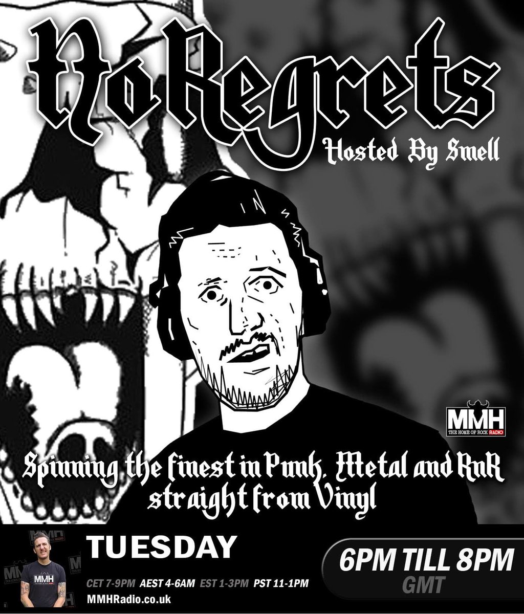 MMH_Radio's tweet photo. No Regrets Tuesday 6-8pm
https://t.co/UvBzIIAAlU
More tales of stupidity and proper music from the likes of
@PCATBS @antinowhere @HarleyFFlanagan @Speedwolf303 #whipstriker #Inepsy #Xtract and plenty more https://t.co/prGhD7lzbi