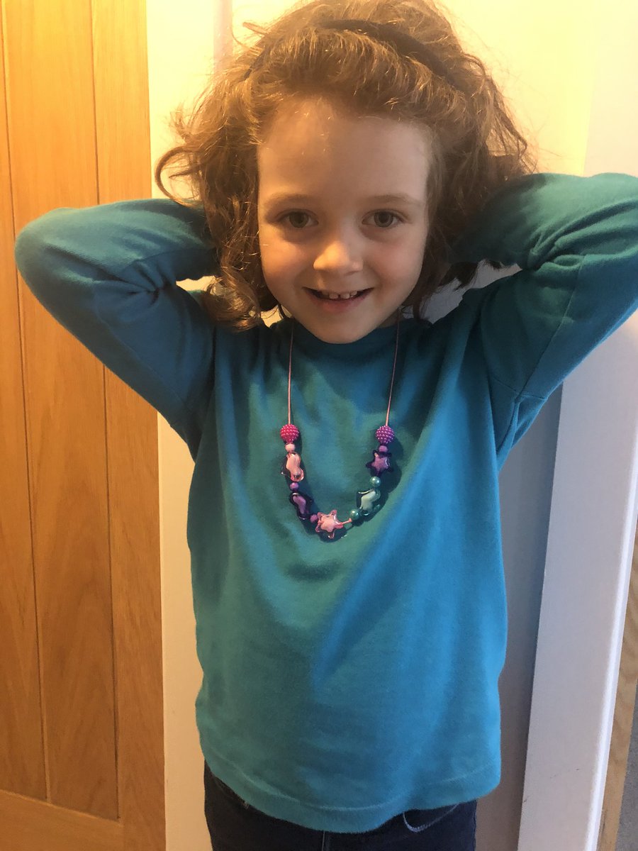 hector_becky's tweet photo. @HCS_Reception when #alphabetweekend gives you #Nn it symbolised the need to get out the Nativity set that Elizabeth had been begging for all week as well as making our own necklace 🎄 https://t.co/N3XZ5UxiG5
