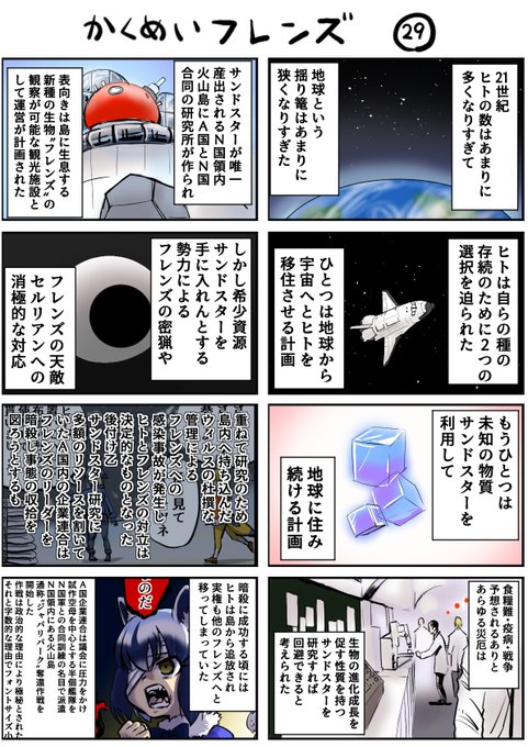 革命フレンズ29
解説回、微グロ注意です 