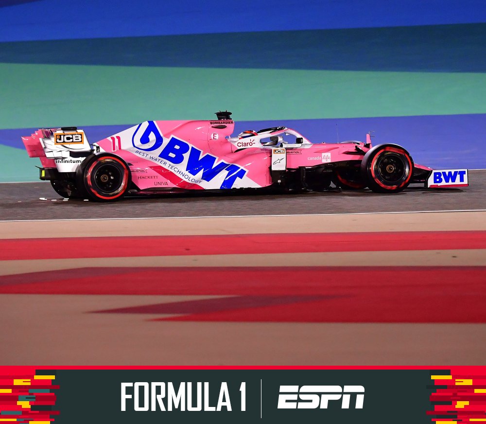 ESPNmx's tweet photo. VUELTA 9/57 🚨

Checo Pérez se mantiene tercero sin una presión latente.

Gran pelea entre Ocon y Leclerc por el sexto puesto.

1⃣ Hamilton 
2⃣ Verstappen
3⃣ Pérez
4⃣ Albon 
5⃣ Norris

📷: @F1 

#BahrainGP 🇧🇭 #F1 

¡SIGUE LA CARRERA! 👇

https://t.co/IsOe0kxSAt https://t.co/umwJJdF2Lv