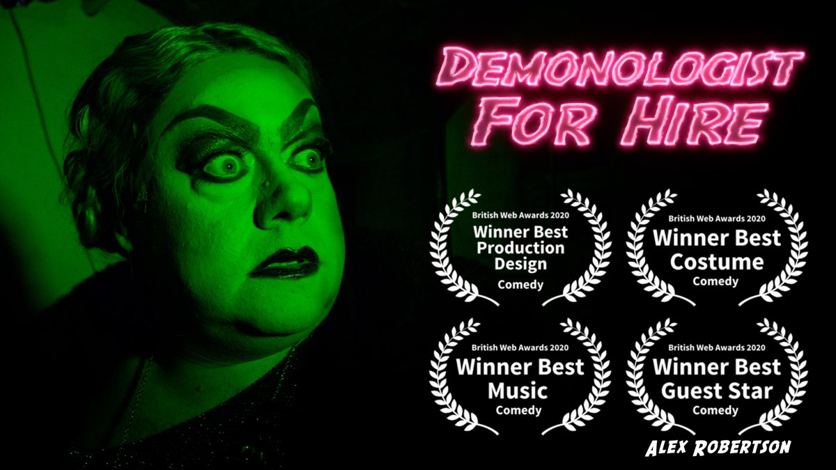 MrDemonologist's tweet image. We are delighted to have won 4 awards at the British Web Awards last night!  Congratulations to all our team!  youtube.com/demonologistfo…