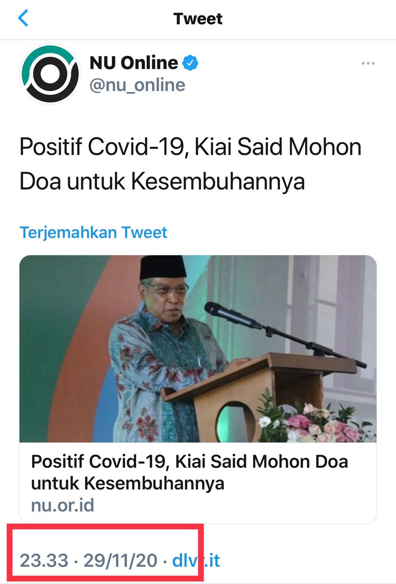 Jhonkosmik's tweet photo. Belum sehari... https://t.co/TTFr4KKiWC