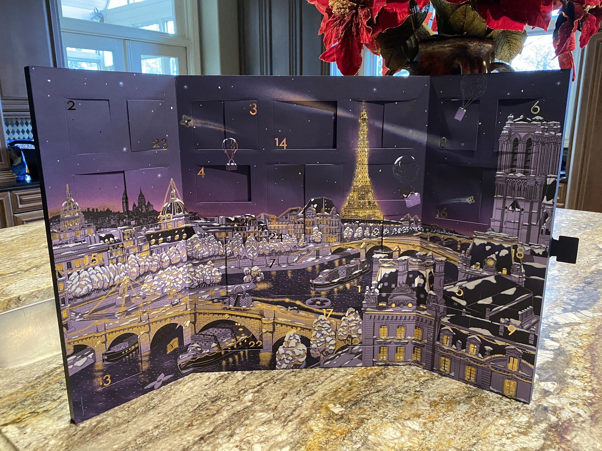 Jessica Blevins on X: Louis Vuitton sent me an entire advent calendar and  I am SHOOK. Look how beautiful this is  / X