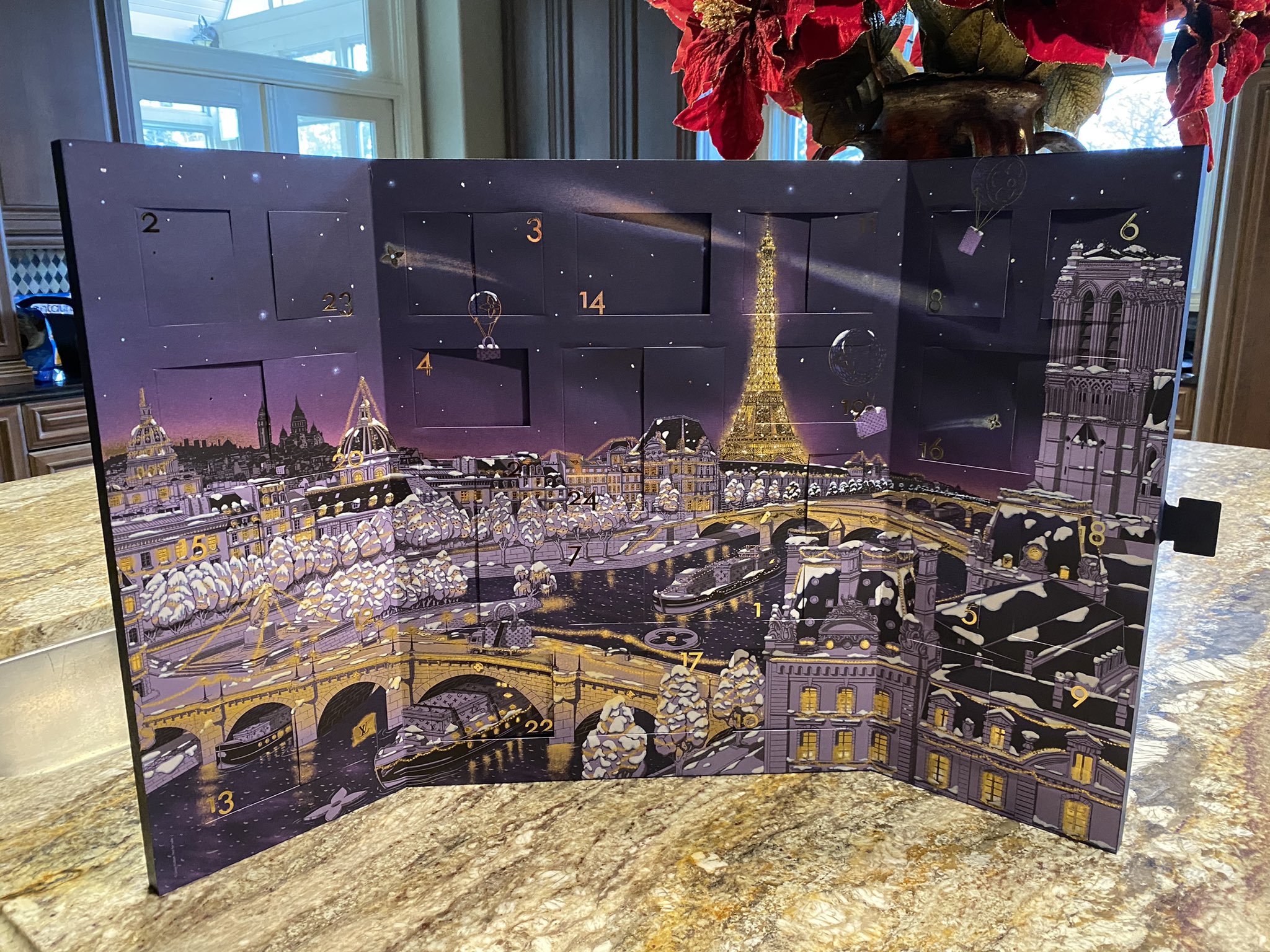 unboxing the @Louis Vuitton advent calendar 2022! love this year's