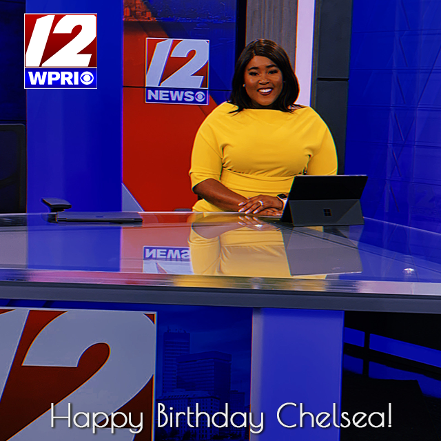 wpri12's tweet photo. Today we would like to wish @ChelseaJonesTV a very happy birthday! If you haven't already, be sure to follow Chelsea's Twitter page to stay up to date with her and wish her a happy birthday! 🎂 #wpri12 #12news #wpribirthday https://t.co/3g3HoFo3ku