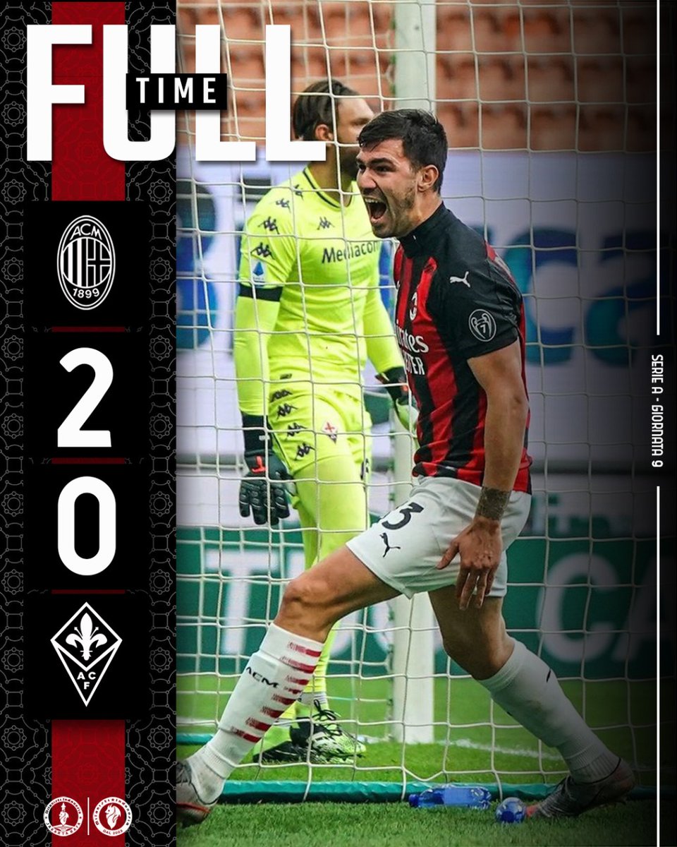 AC Milan berhasil meraih 3 poin dalam lanjutan #SerieA giornata ke-9. Romagnoli dan Kessie sukses merobek gawang Fiorentina yang tak mampu dibalas.

Gimana komentar kalian?

#ACMilan #WeAreACMilan #ForzaMilan #Milanisti #MilanistiIndonesia