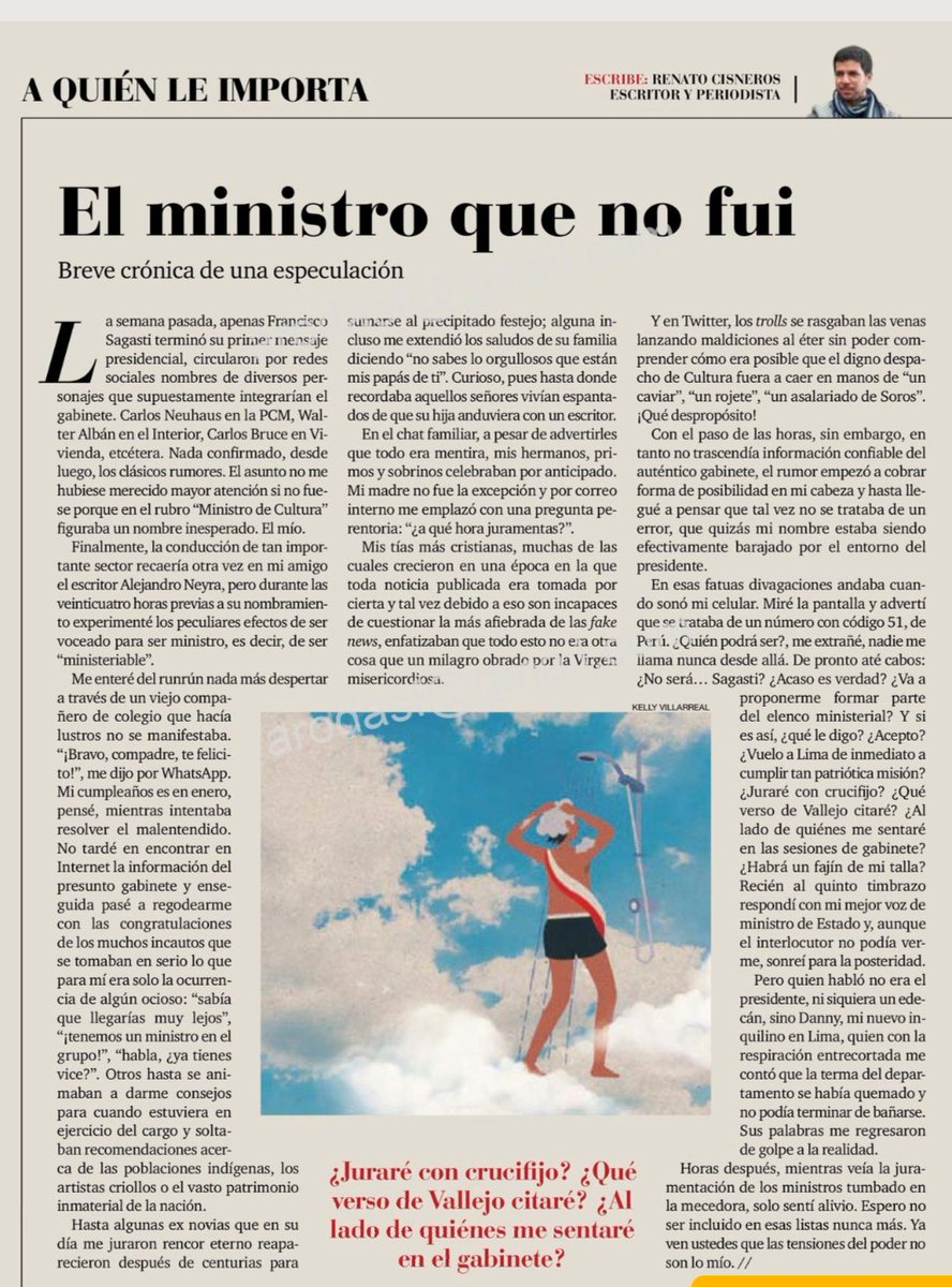 LaMayoriaPeru's tweet photo. Entre tanta mala noticia.... Alguien todavía puede encontrar el humor del bueno

Gracias @recisneros, el mejor ex ministro!!! https://t.co/c2gf5o2dKy