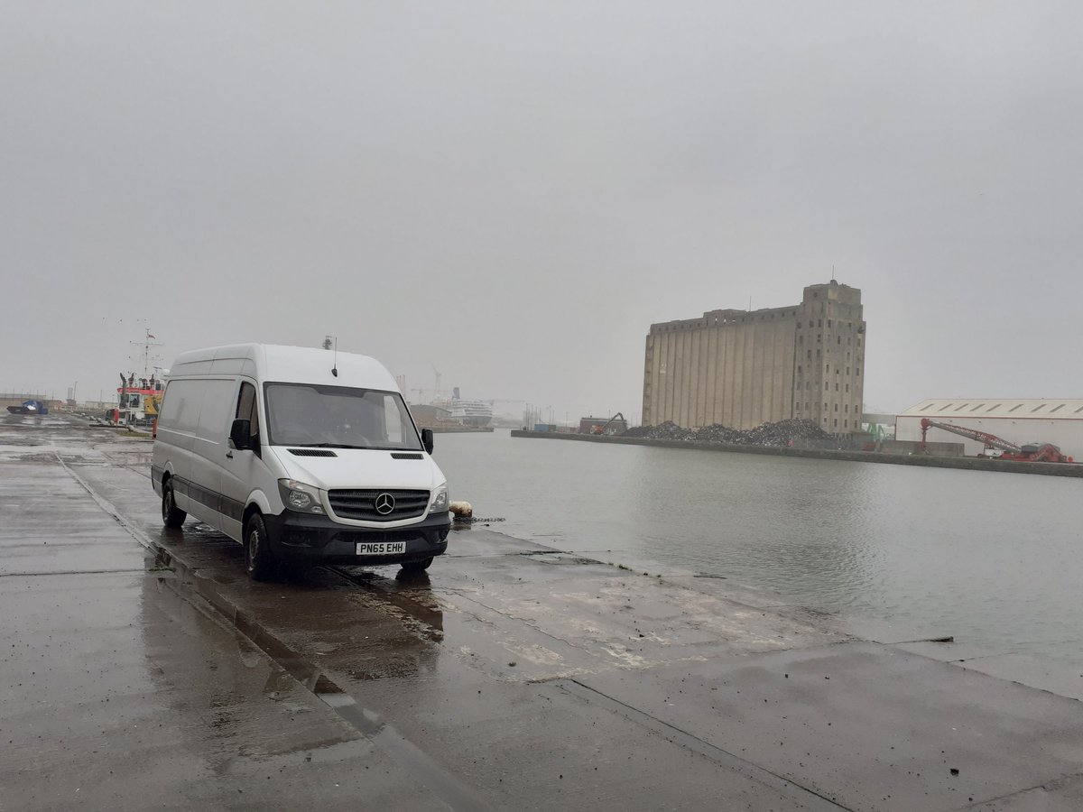 My ship has sailed! Waiting to pick up a load from Avonmouth docks.