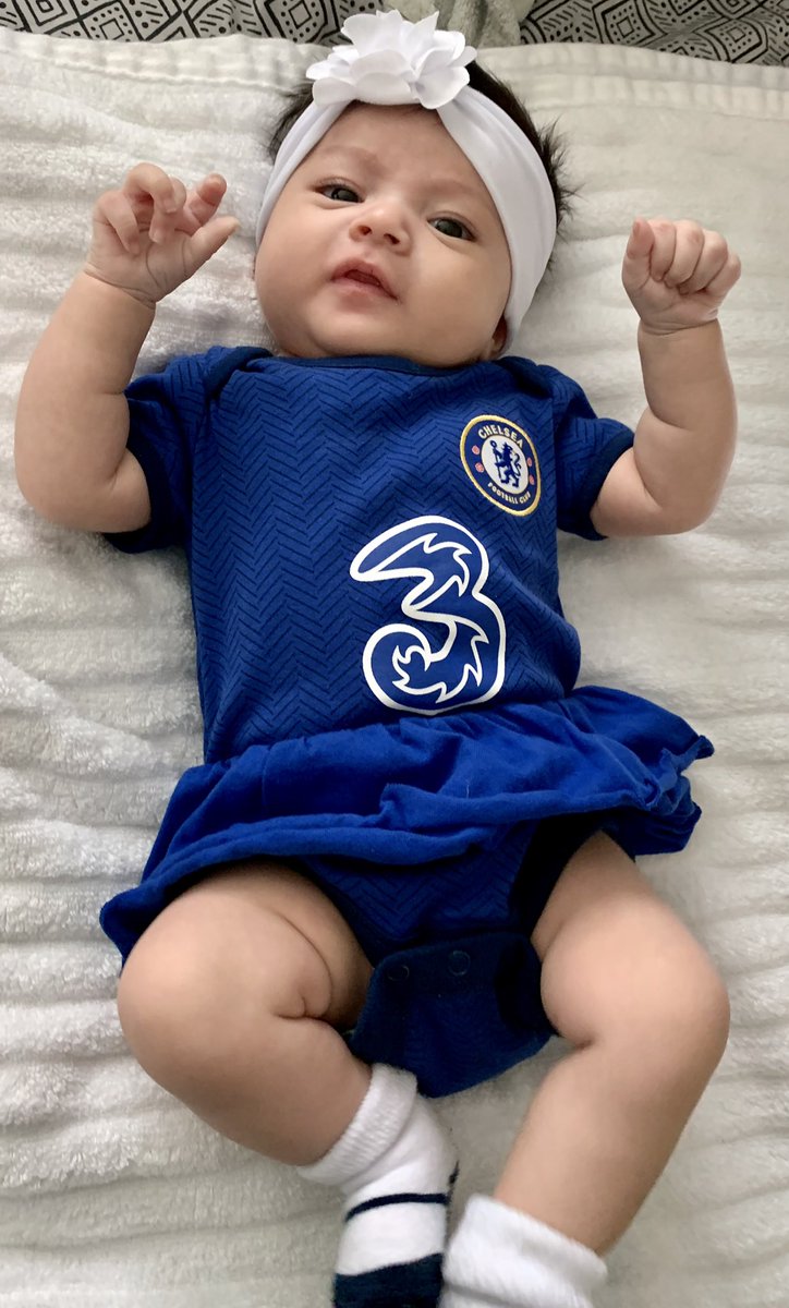 henrickk_007's tweet photo. Meet the Gianna Faith the new member of my @ChelseaFCinUSA family, today she will watch her first London derby vs @SpursOfficial 😁 Lets get this win blues!. 💙@ChelseaFC @premierleague  @NBCSportsSoccer @NBCSports #CHETOT #MyPLMorning #ChelseaFC #CFC #COYB #MyPLThanksgiving https://t.co/h4q4rI5Age