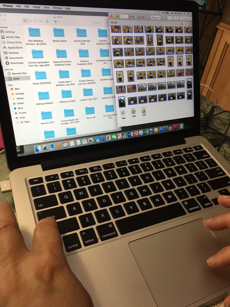 DeannaYEP's tweet photo. For our final lesson, my mom learned how to put the photos from her iPhone on a USB!📱She even made folders to keep them organized! I’m so proud of how far she has come and look forward to doing some future lessons😊 #letsteachadults @YEPeducation https://t.co/wohWELFLUv