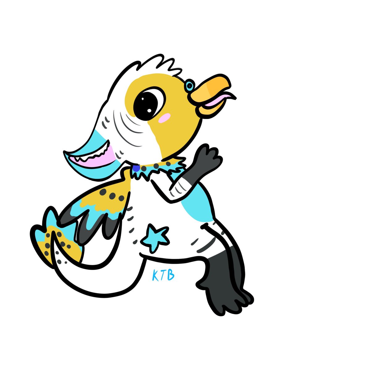 KazooTheBlue's tweet photo. I did a doodle of myself and I’m very proud of it #art #doodle #drawing #furry #fursona #parakeet #bird #birdsona #digitalart #Procreate #artwork #illustration #furryartist https://t.co/QUkazKTThv