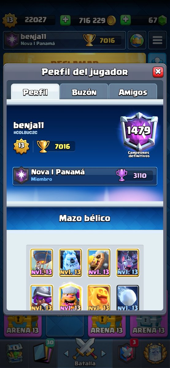 Prendo a las 14hs jugando a por el top 1000 
Twitch.tv/bennja11