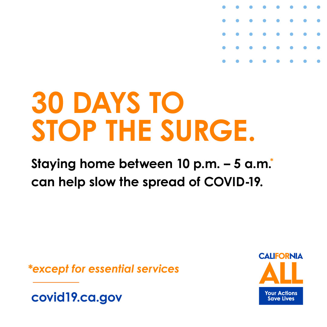 CAPublicHealth's tweet photo. #COVID19 is increasing at alarming rates in #California + we all need to do our part to #StoptheSurge. To keep yourself + your loved ones safe, it's vital that we take precautions to celebrate the holidays more safely. California flattened the curve once and we can do it again. https://t.co/71koe4zg9e