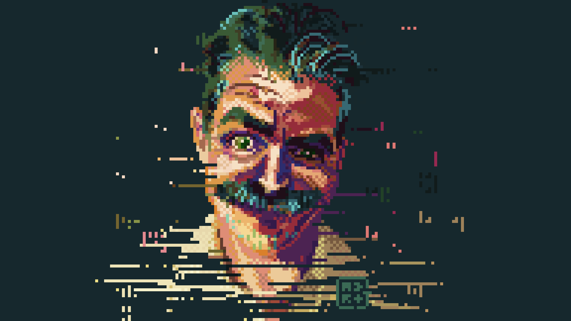 Pixel Art portrait