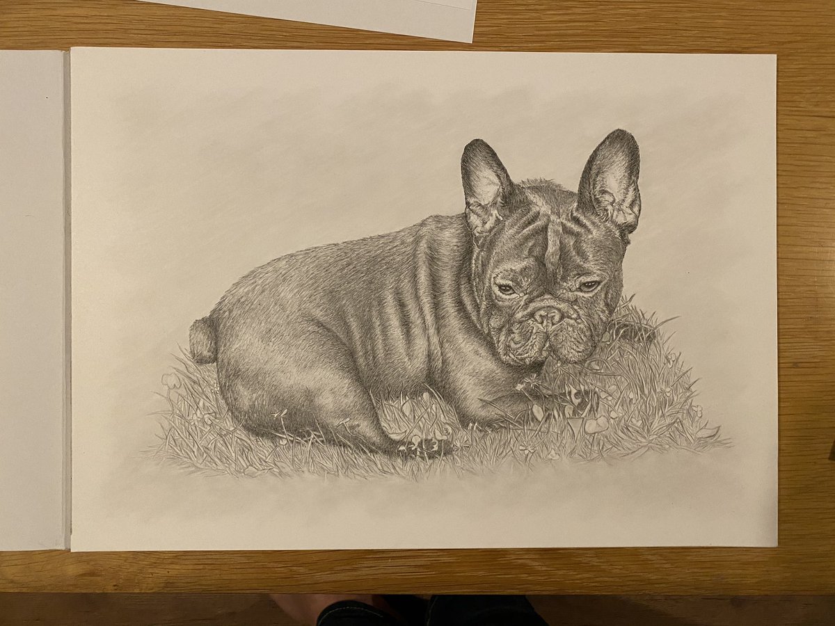 EamonYates's tweet photo. Pleased to have finished and delivered another personal art piece for someone. 

Nice to hear how much of a smile it brought to their face when they saw it. That makes me smile a lot.

#pencilart #pencildrawing #artist #art #artwork #drawing #artwork https://t.co/kRSYh2bhNH