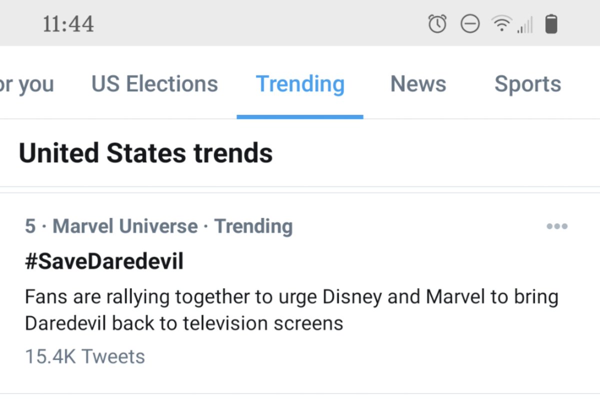 Superlaties's tweet photo. YES WE CAN!!! 
#SaveDaredevil is on 🔥 https://t.co/r8TmqHT9DI