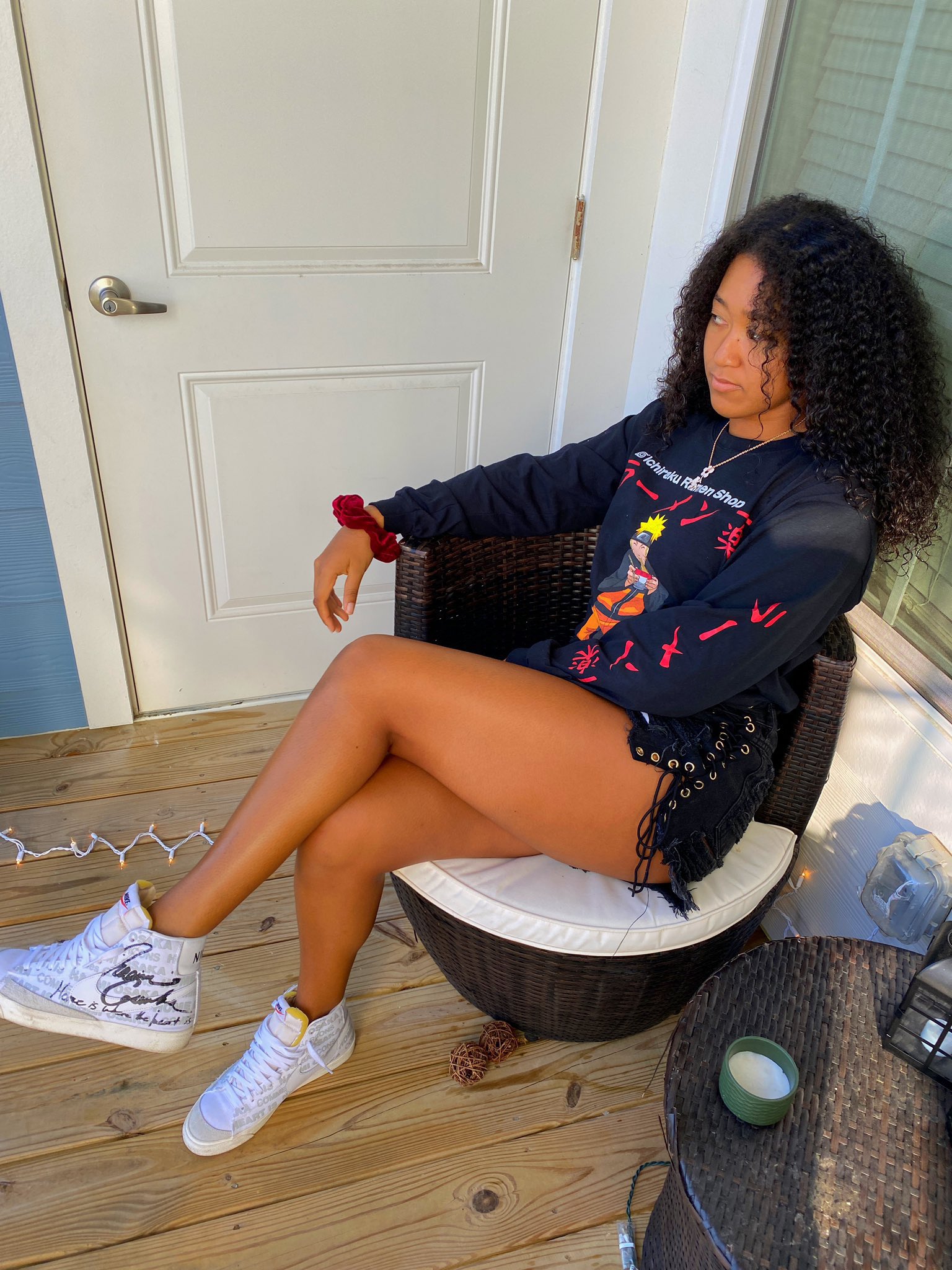 B R Kicks on X naomiosaka wearing her CDG x Nike Blazer collaboration https t OHOuIvx75J X