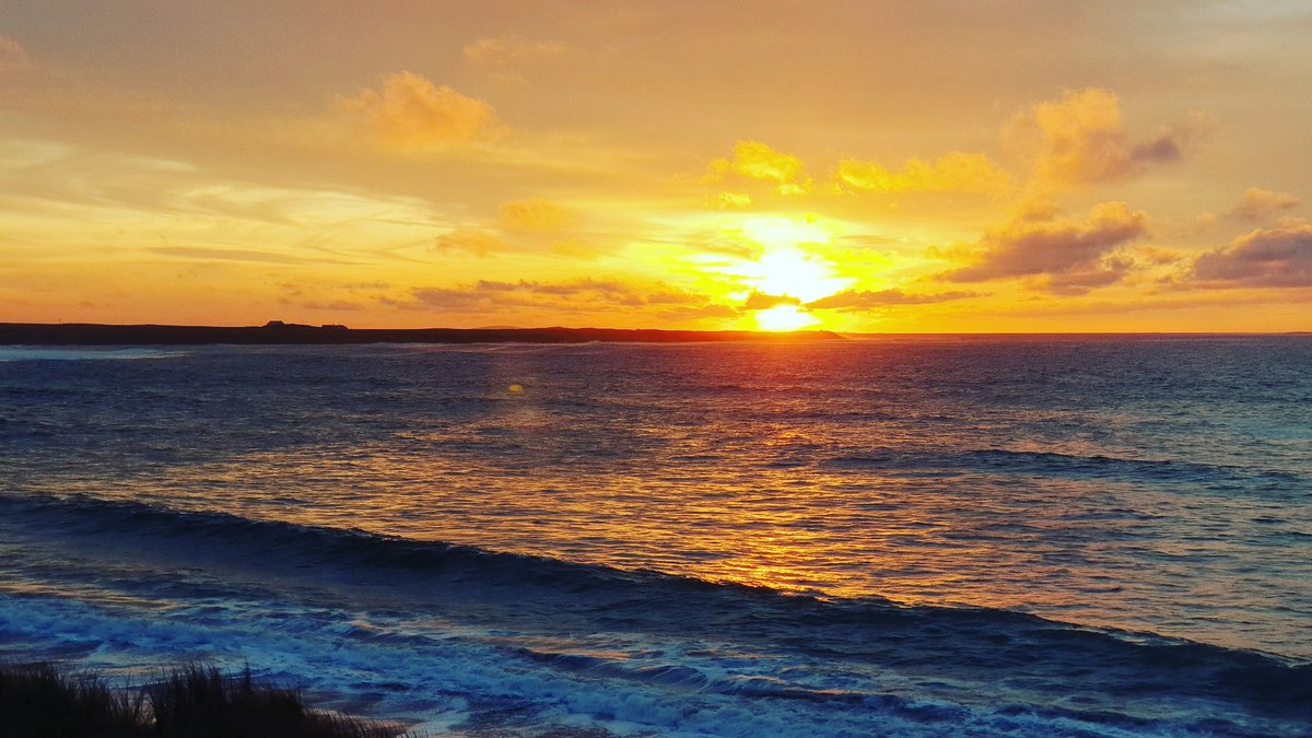 Beautiful Sunset from Cross Beach. #neverforgoten