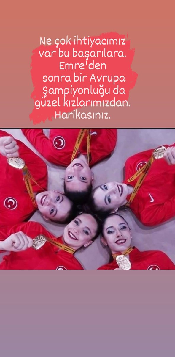 Altın Kızlar 
#europeanchampion 
#turkiyecimnastikfederasyonu