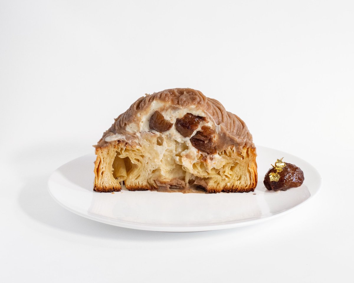 TulipStKitchen's tweet photo. I only listen to Mountain Goats while eating Tennessee Fainting (Mountain) Goat Bread. 

In honor of the Tennessee Fainting Goat, Chestnut “Mont Blanc” Croissant with Whipped Vanilla Bean Ganache. 

#tulipstreetkitchen #tulipsweetkitchen #animalbread https://t.co/tzcJzLWKVI