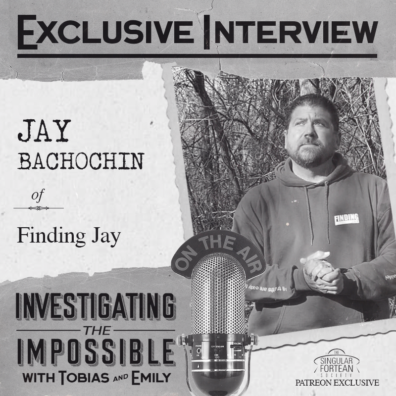 singularfortean's tweet photo. In this special bonus podcast we interview #investigator, documentarian, and friend Jay Bachochin.
To listen in, join us at https://t.co/cF1n5HMFi3
#findingjay https://t.co/XYsmgXTFKv