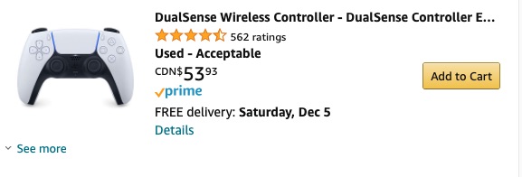 Lbabinz Dualsense Wireless Controller Is 53 93 Via Amazon Warehouse Deals T Co Lzxlxfkz9z