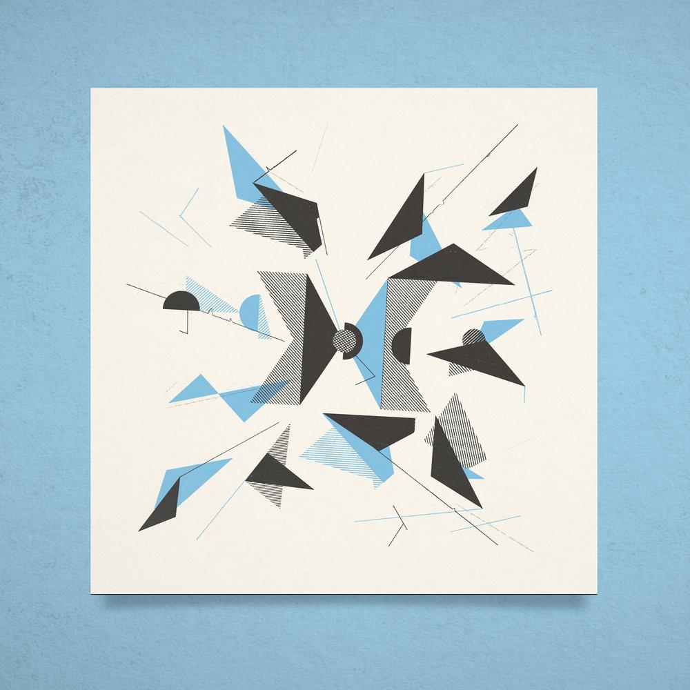  @DamnFinePrint have limited edition screenprints and risographs on their website, from some of Ireland's leading illustrators and artistsImage: "DIMENSION GATE" by Arrache Toi Un Oeil