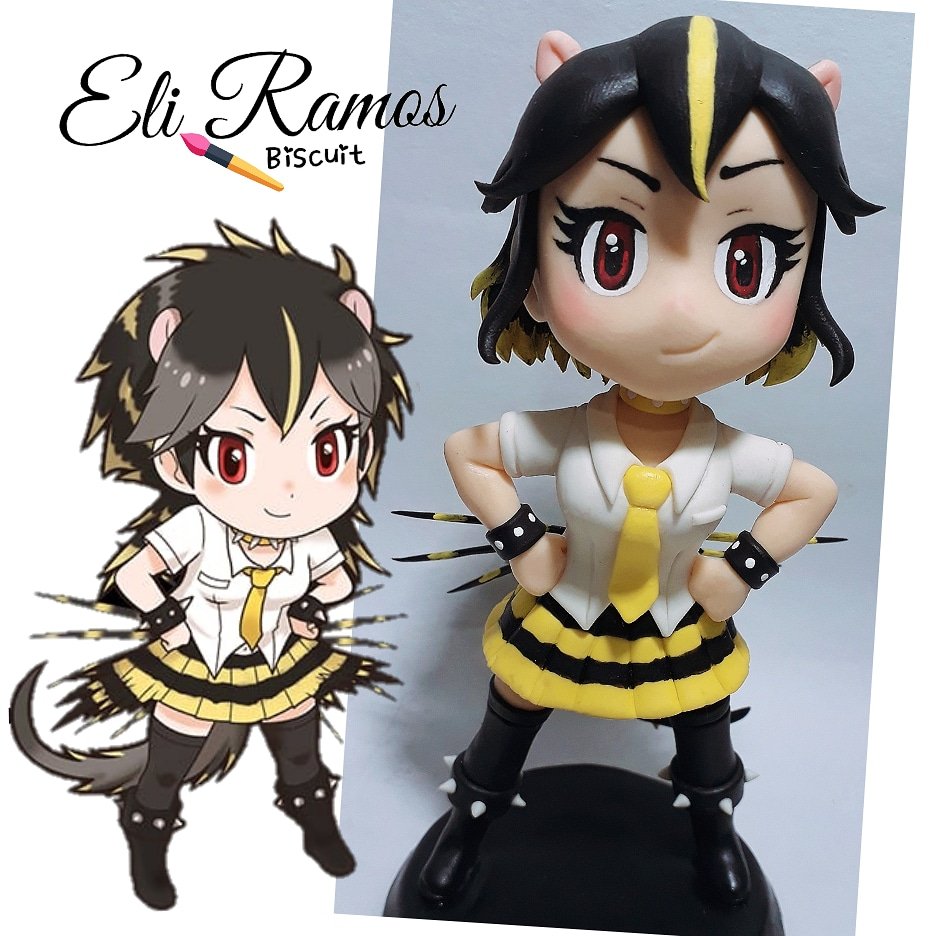 eliramosbiscuit's tweet photo. Personagem Porco-espinho Brasileiro
(Brazilian Porcupine)
Anime Kemono Friends

#Biscuit 
#PorcoEspinhoBrasileiro
#BrazilianPorcupine
#KemonoFriends
#PorcelanaFria
#Artesanato
#ArteEmBiscuit 
#Escultura 
#EsculturaEmBiscuit
#Biscuitando 
#EliRamosBiscuit 
#ArtesaNordestina https://t.co/76E1vD740W
