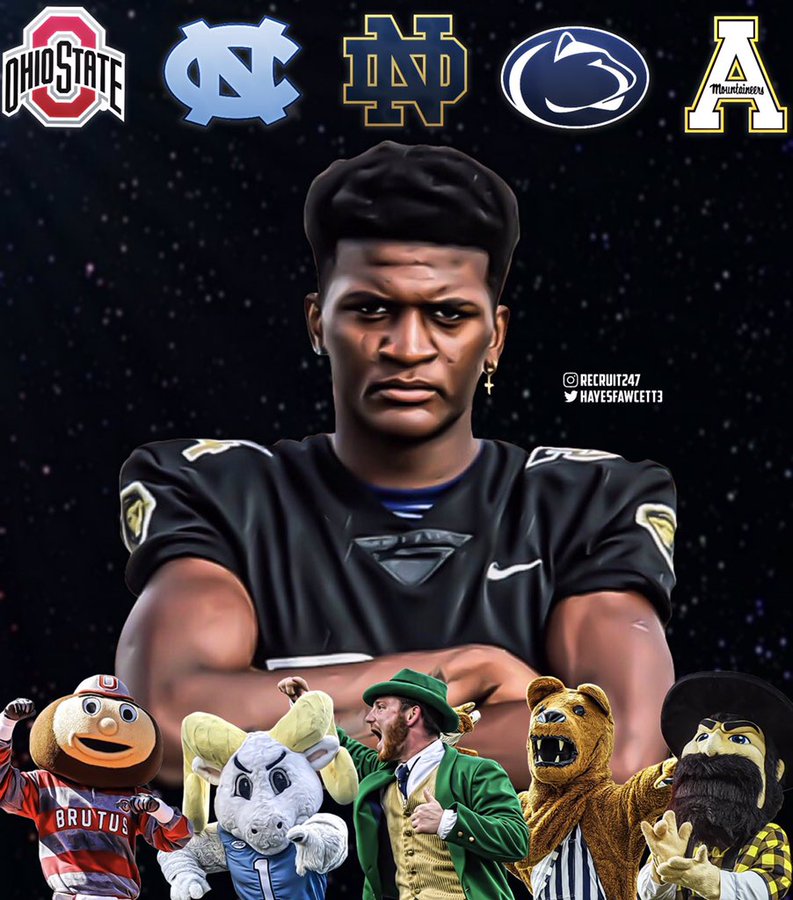 2022 four-star football prospect Malaki Hamrick cuts list to five, includes UNC