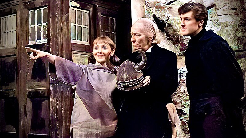 KyleBorcz's tweet photo. More #doctorwho colorizations! #williamhartnell #susanforman #caroleannford #victoriawaterfield #deborahwatling #frazerhines #peterpurves #steventaylor #maureenobrien #vickipallister https://t.co/BUvR0XxwHN