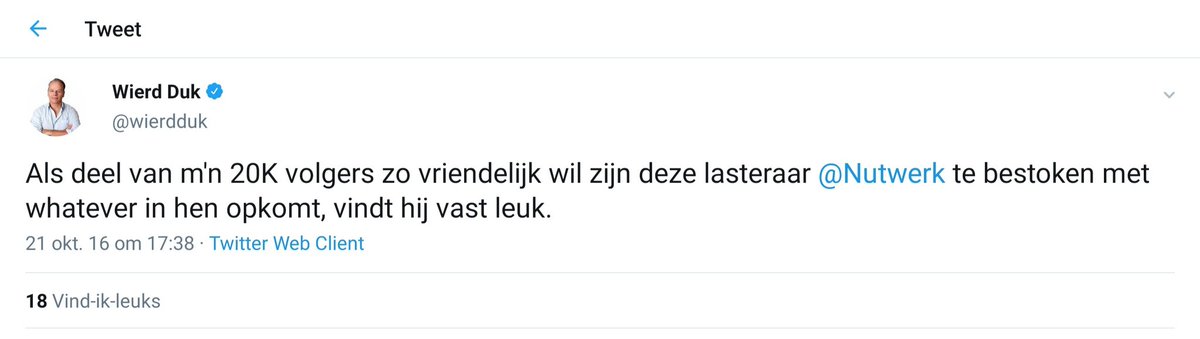 vocnederland's tweet photo. @wierdduk @karin_steensel @LucianaBoutox @overlistener Wat is dit dan, meneer Duk? #bestoken https://t.co/Y2Scc2JRcc