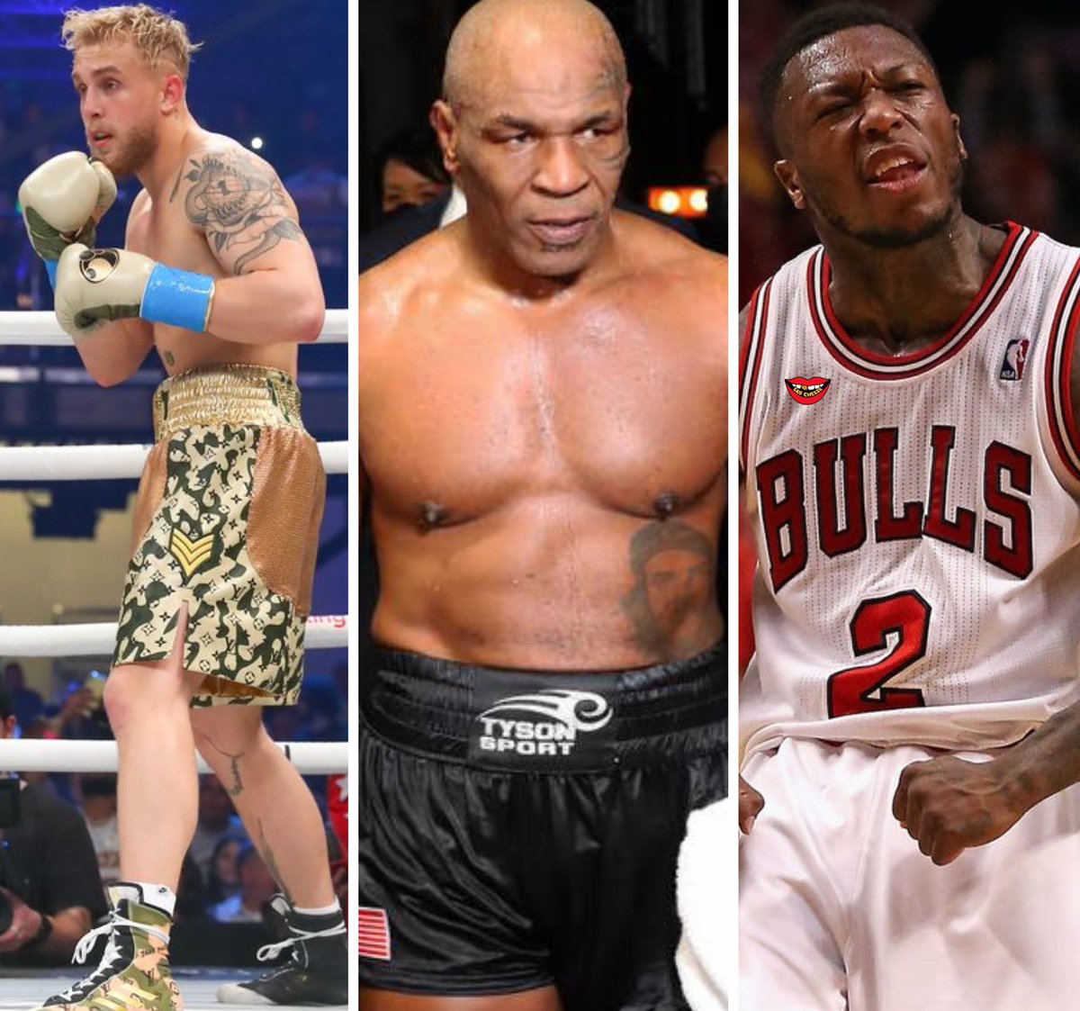 SaycheeseDGTL's tweet photo. Boxing legends were paid $1M each last night... Nate Robinson &amp; Jake Paul allegedly each got $600 https://t.co/PgxkciIwnx