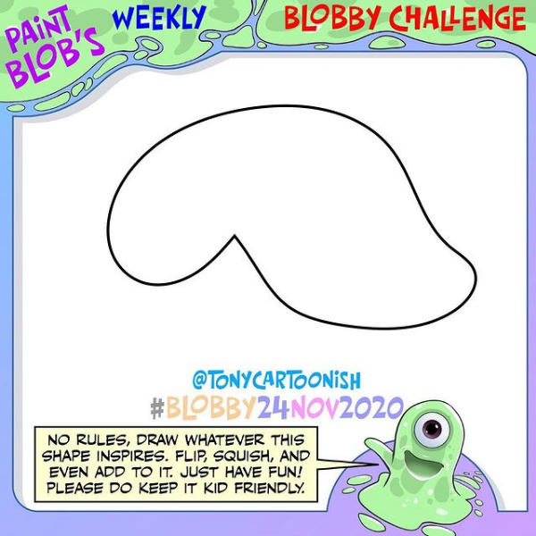 OswaldRaynaud's tweet photo. Bonjour,
Nouveau Shape Challenge sur le compte de @tonycartoonish
#Blobby24Nov2020 #tcShapeChallenge #drawingexercises #artchallenge #drawingchallenge #shapechallenge #drawexercise
#dessin #drawing #sketch #sketchbook #illustration #dessintraditionnel #traditionaldrawing #carnet https://t.co/YqOfa2nMLo