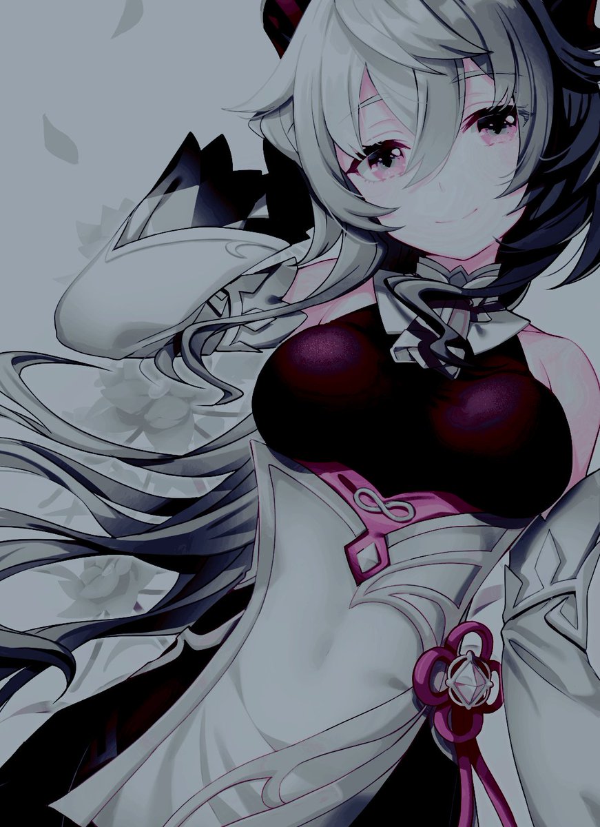 " Huh ? Oh my , I'm just in thought don't mind me. "

Perhaps Ganyu isn't aware of her natural charm. Though that might be exactly why she's so alluring at times.

#SeductiveSunday