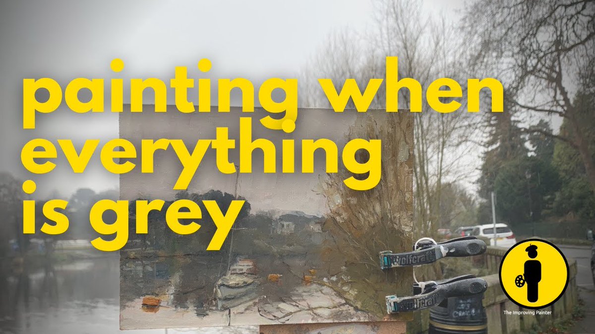 Check out my latest video  and let's tackle how to use values when Oil painting outdoors on a grey day

Watch Now: youtu.be/96kIl9niTeU 
#oilpainting #pleinair #painting tutorial