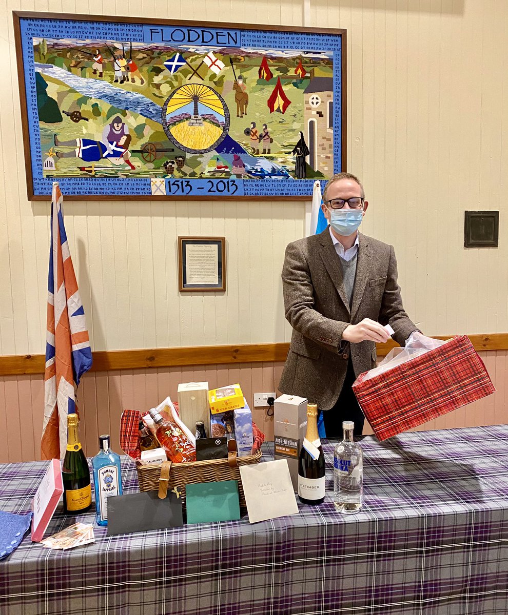 Our St Andrew’s Day raffle was kindly drawn by <a href="/John2Win/">John Lamont MP 🇬🇧🏴󠁧󠁢󠁳󠁣󠁴󠁿</a> today as he was heading to London. Congratulations to all those who won and thanks to everyone who bought tickets and supported us. #LoveWhereYouLive