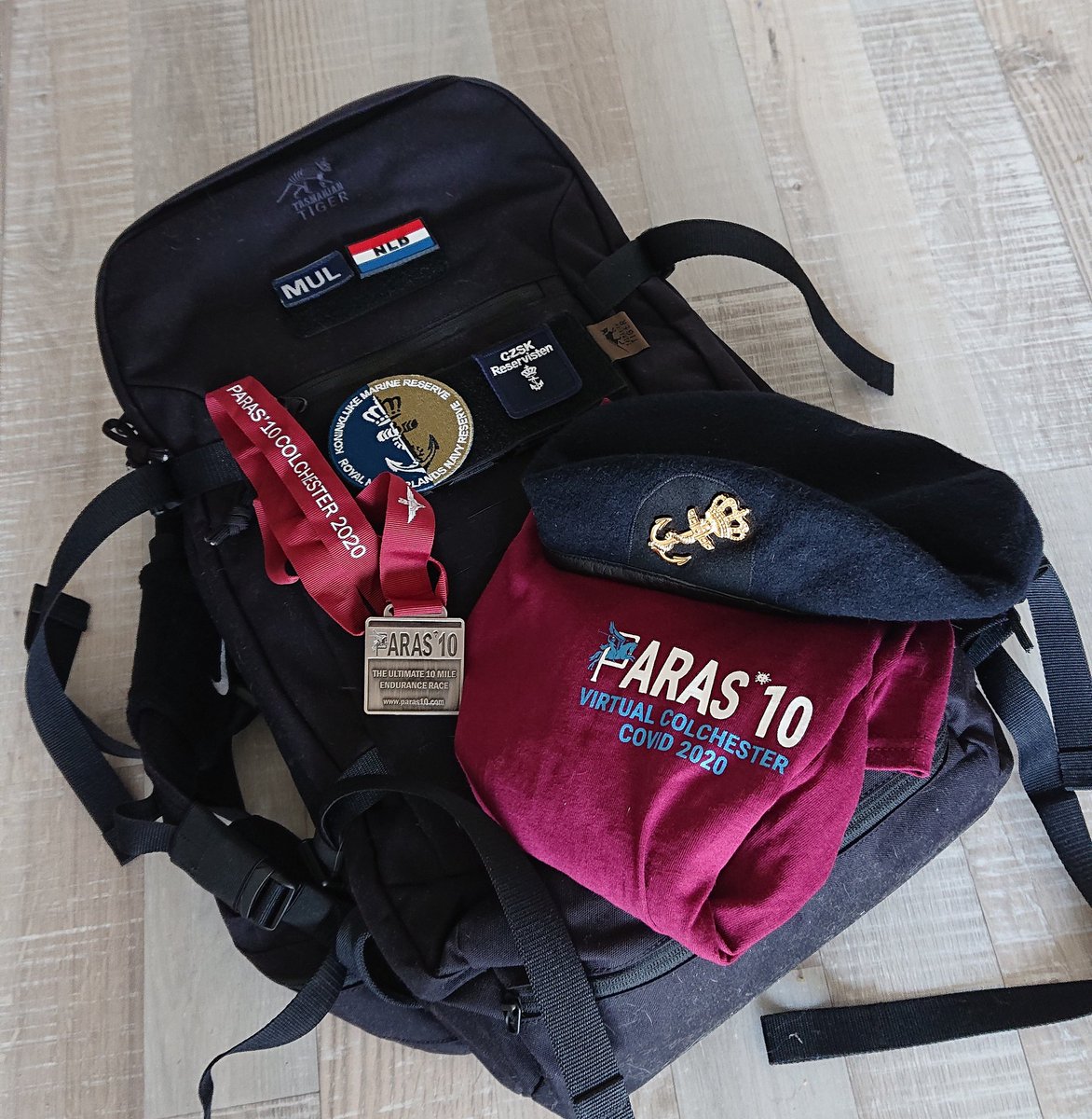MulletjeMel's tweet photo. Medal day in the Netherlands! 🏅🇳🇱 🤗

As a proud member of the Royal Netherlands Navy Reserve I completed  the Paras'10 Virtual Colchester 2020. 

Thank you for the alternative! 

Next year hopefully in Colchester 🙏🏻

https://t.co/Yh973BnDek

@reservistKM @kon_marine https://t.co/yeOrpK6w4x