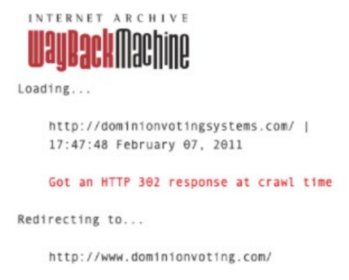 Fourth, the scan also shows Dominion Voting Systems ( http://dominionvotingsystems.com&nbsp;) domain name being registered in Hunan, China & being accessed through the Internet Service Provider "CHINA UNICOM China169 Backbone".