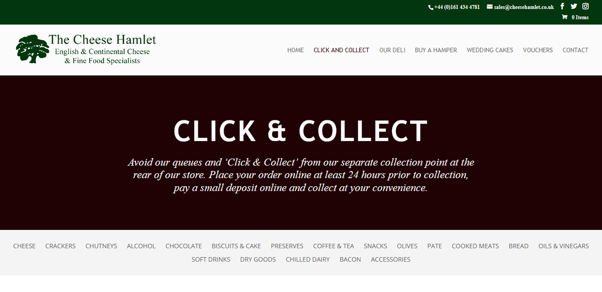 Helen (@didsburylife) on Twitter photo #Clickandcollect from <a href="/cheese_hamlet/">The Cheese Hamlet</a> #Didsbury.
Decide what you want to order, pay a £10 deposit with balance payable when you collect from dedicated collection area. No standing in a queue. Safe shopping.
And supporting a local #independent.
thecheesehamlet.co.uk/click-and-coll… #Clickandcollect from <a href="/cheese_hamlet/">The Cheese Hamlet</a> #Didsbury.
Decide what you want to order, pay a £10 deposit with balance payable when you collect from dedicated collection area. No standing in a queue. Safe shopping.
And supporting a local #independent.
thecheesehamlet.co.uk/click-and-coll…