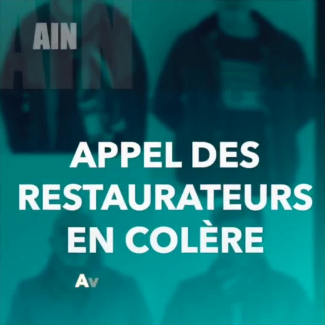 Le_Progres's tweet photo. En colère, des restaurateurs de l'#Ain lancent un appel pour une réouverture anticipée des établissements. Découvrez leur vidéo, ici 👉
https://t.co/eeJXKvb0oy #confinement https://t.co/TpwbnWQ2kF