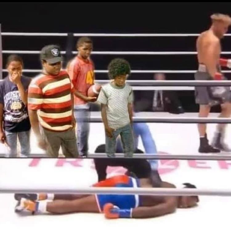Y’all wanna see a dead body? #naterobinson #NateVsPaul 😂😂😂😂😂😂