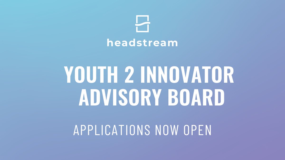 HeadstreamInno's tweet photo. We're looking for passionate teens to take part in our virtual Advisory Board program! By working with a startup entrepreneur, you’ll gain the experience and knowledge needed to create a better, more inclusive future for today’s youth ✨

https://t.co/nBx1nEG7O7 https://t.co/0XOE03iPkQ