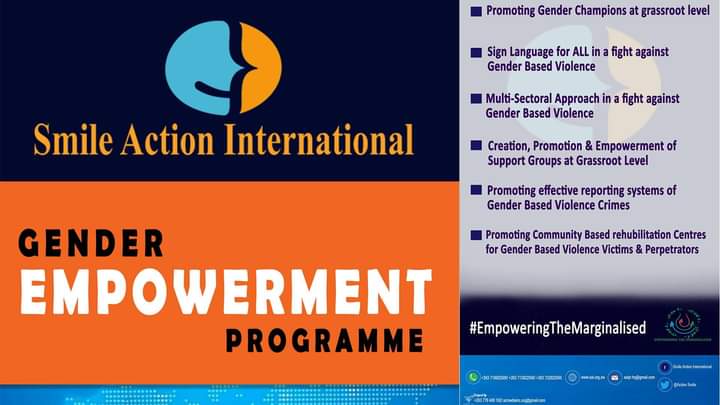 The gender empowerment program is advocating for the following areas.