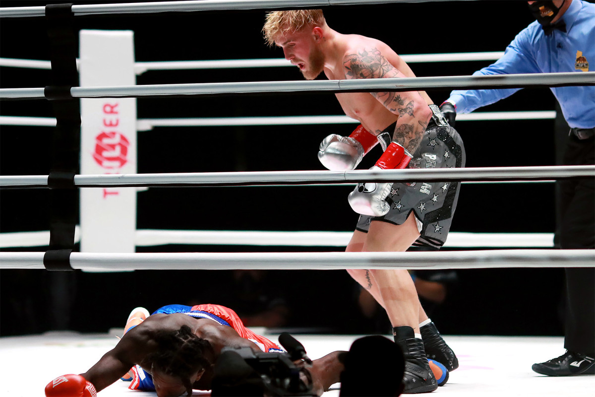 Nate Robinson says he's 'OK' after ugly Jake Paul knockout