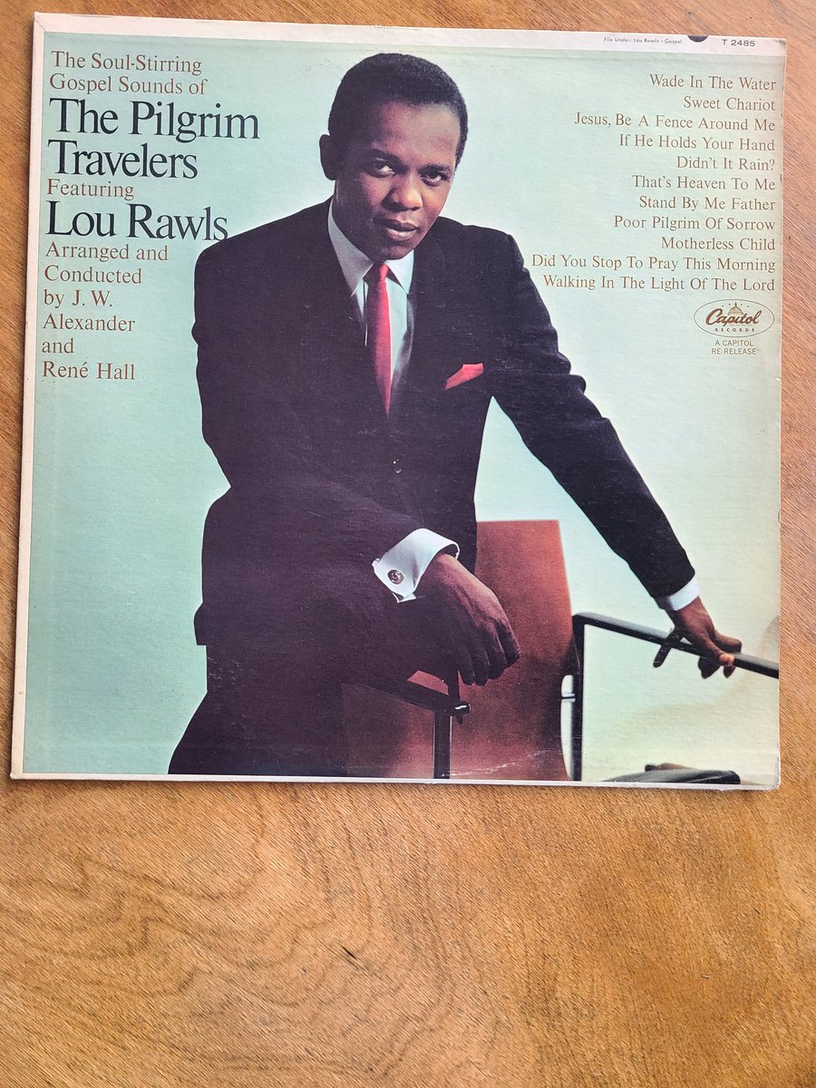 Happy Sunday. Now enjoying the time in 1966 when the great Lou Rawls went back to his singing-in-church roots ...