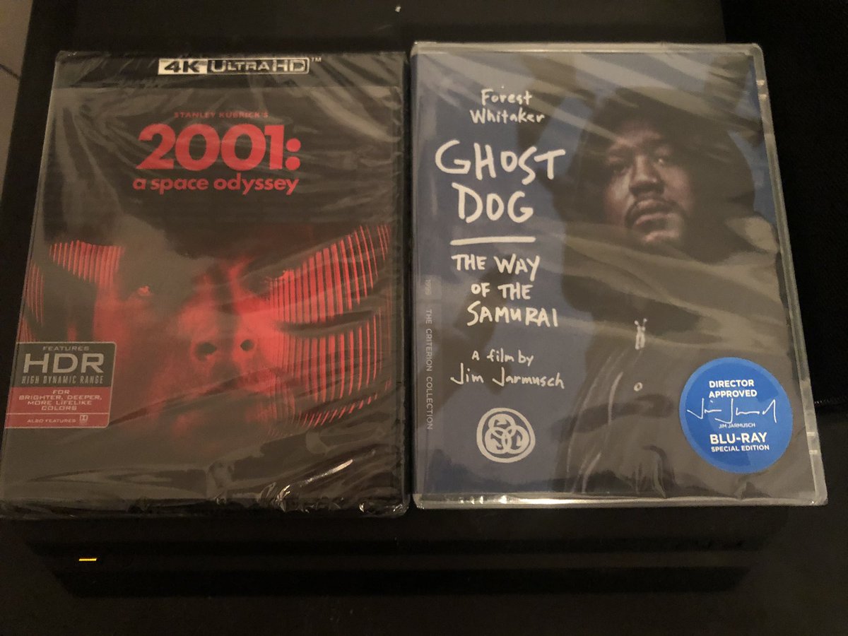 Slvscreenfiends's tweet photo. Mail call! My Black Friday Haul! Small but powerful! #purecinemapod @PureCinemaPod #movies @Criterion #criterionmovieclub https://t.co/NwFsdRMQas
