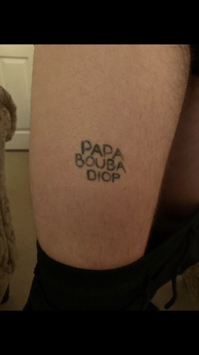 morgan_harford's tweet image. RIP papa bouba diop ❤️#wardrobe #properplayer