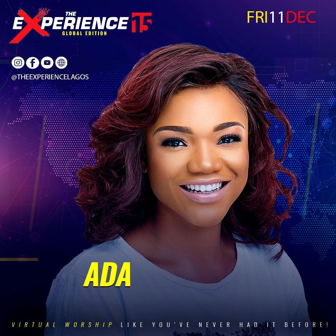 Get ready to worship the able God Who can do all things and turn any situation around with <a href="/AdaEhiMoses/">Ada Ehi</a> at #TE15G on 11th December, 2020.
#TEGlobalEdition 
#TheExperience2020