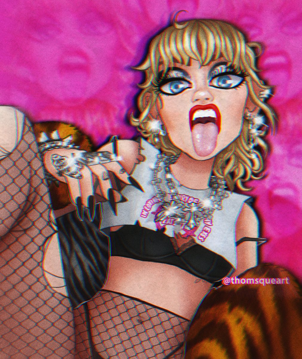 thomsque's tweet photo. I HAD to draw Miley to celebrate the release of Plastic Hearts! I'm obsessed with the album! I'd love it if y'all could share this and tag @MileyCyrus #PLASTICHEARTS @MileyOfficial https://t.co/w58CXvH33p